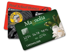 Magnolia state Bank credit card sample images